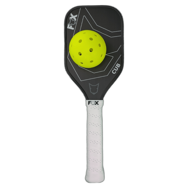 Fox Cub Sweet Spot Training Pickleball Paddle with ball